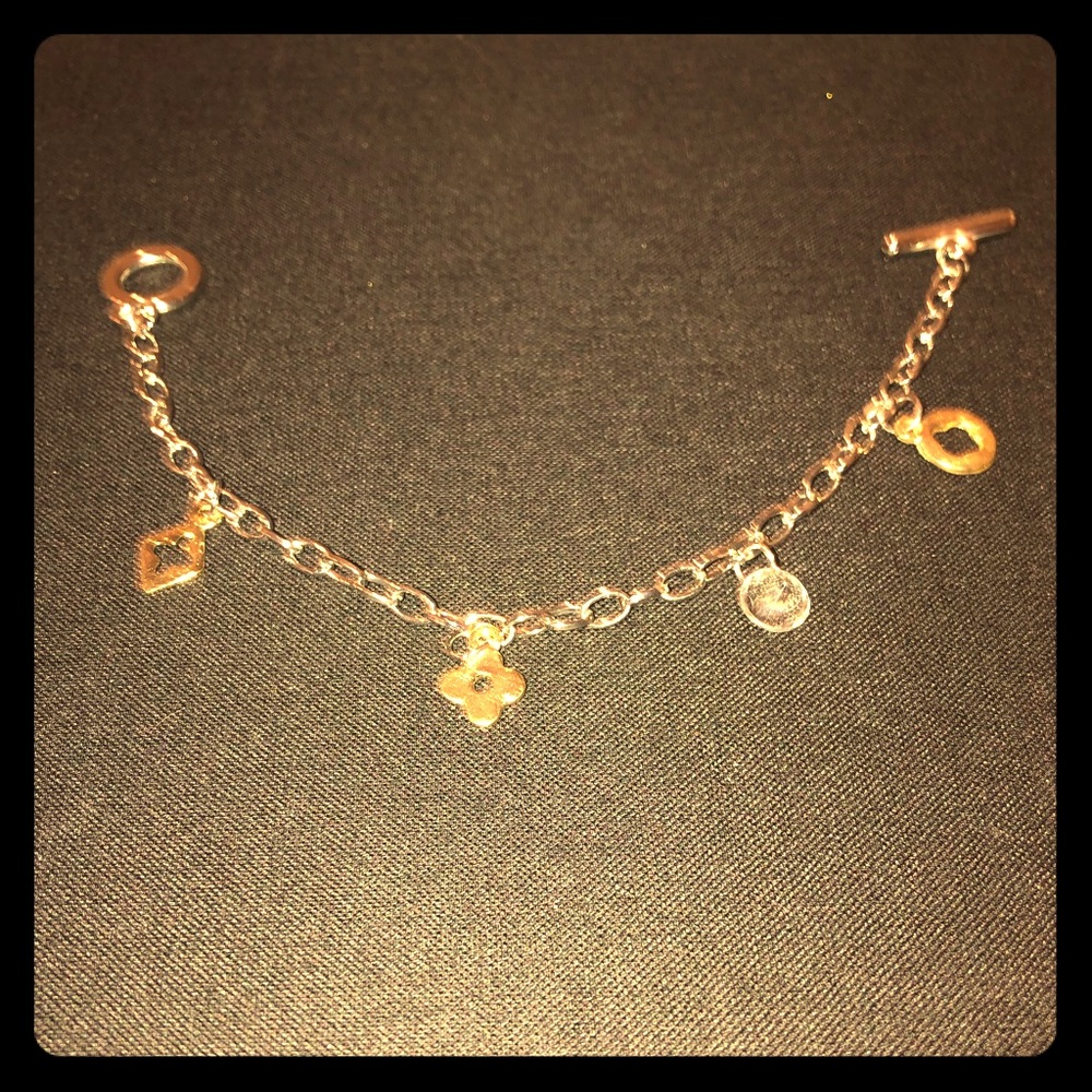 Designer inspired bracelet, gold bracelet